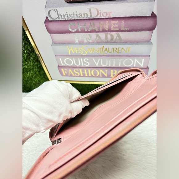 ❤️ Chanel Camellia Large Wallet A323M87 - Picture 16 of 17